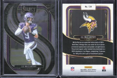 J.J. McCarthy 2024 Panini Select