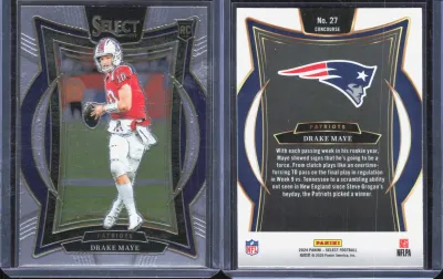 Drake Maye 2024 Panini Select