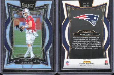 Drake Maye 2024 Panini Select