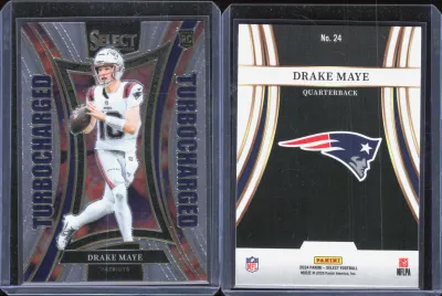 Drake Maye 2024 Panini Select