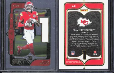 Xavier Worthy 2024 Panini Select