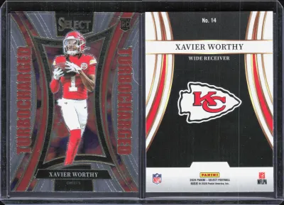 Xavier Worthy 2024 Panini Select