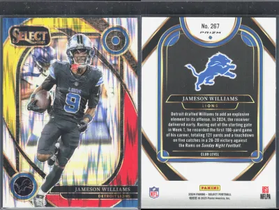 Jameson Williams 2024 Panini Select