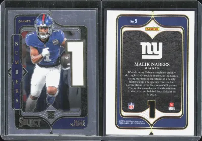 Malik Nabers card