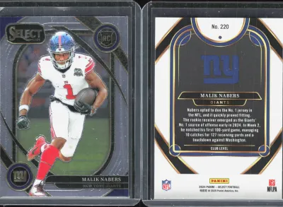 Malik Nabers 2024 Panini Select