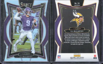 J.J. McCarthy 2024 Panini Select