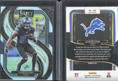 Jahmyr Gibbs 2024 Panini Select