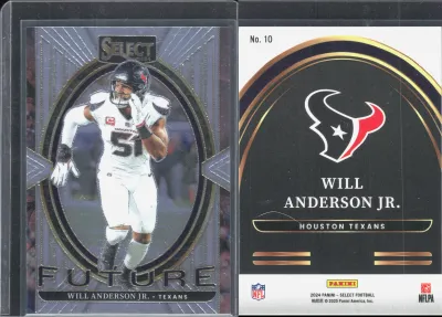 Will Anderson Jr. 2024 Panini Select