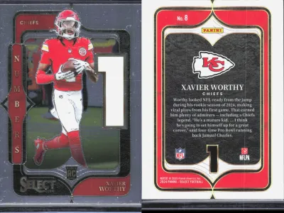 Xavier Worthy 2024 Panini Select