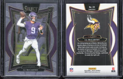 J.J. McCarthy 2024 Panini Select