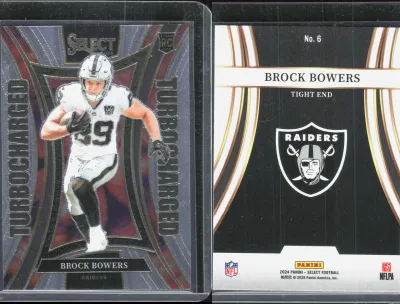 Brock Bowers 2024 Panini Select