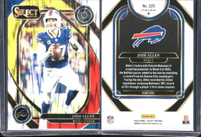 Josh Allen 2024 Panini Select