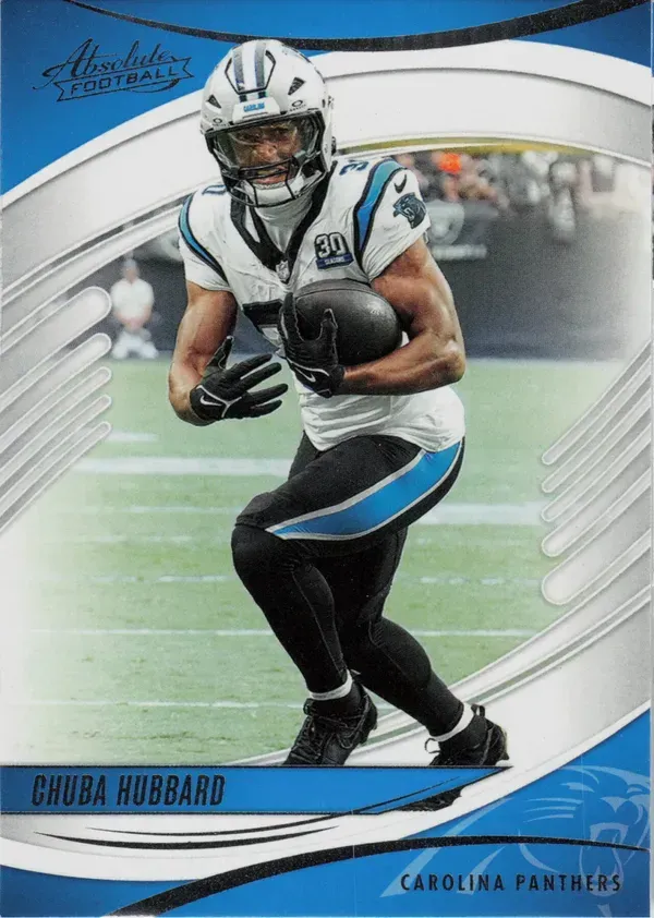 Chuba Hubbard 2025 Panini Absolute