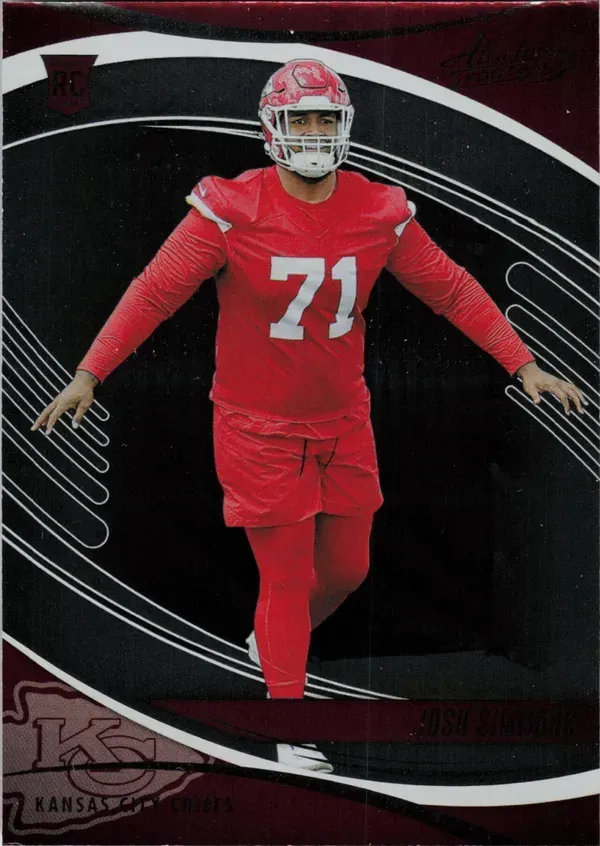 Josh Simmons 2025 Panini Absolute