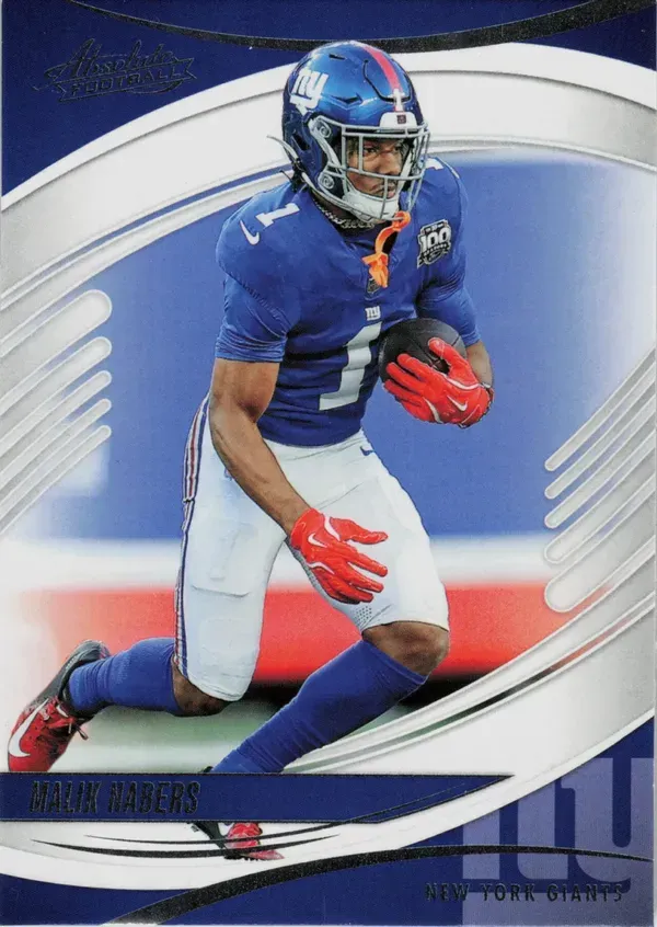 Malik Nabers card
