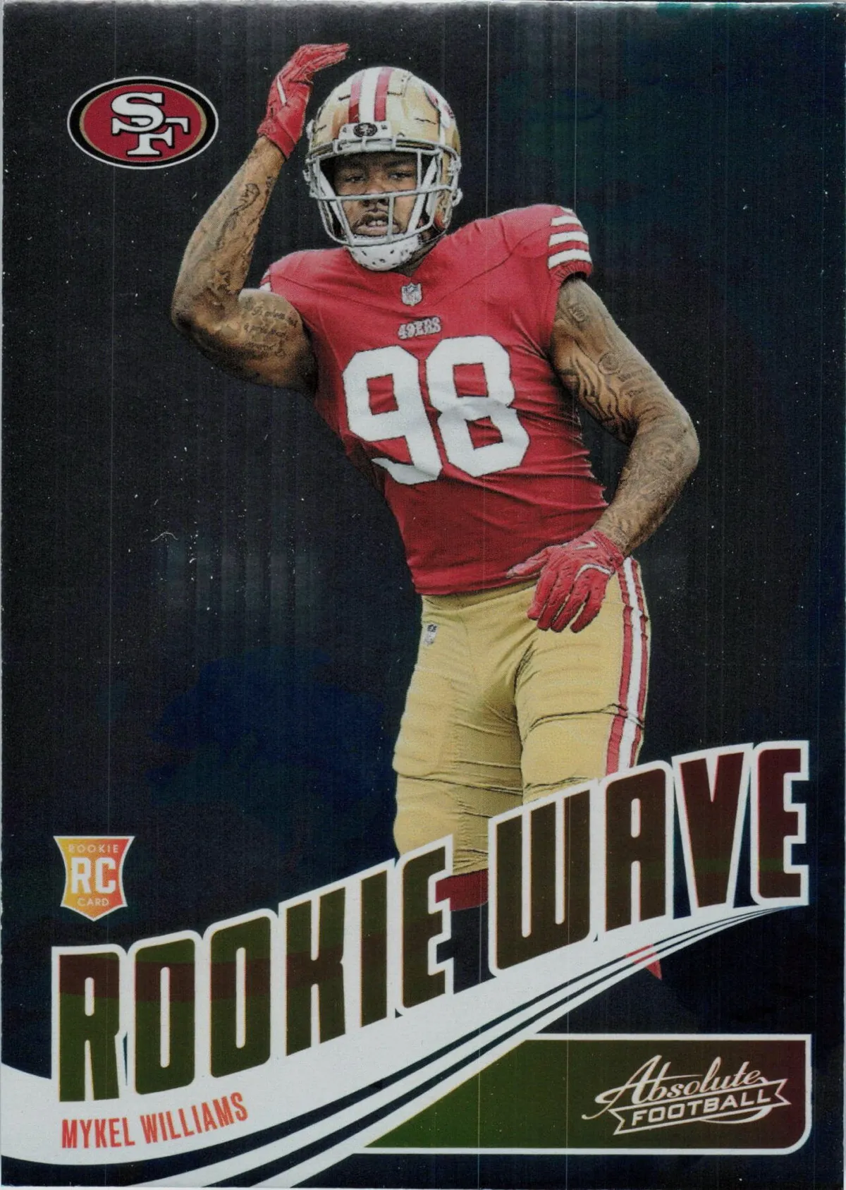 Mykel Williams 2025 Panini Absolute
