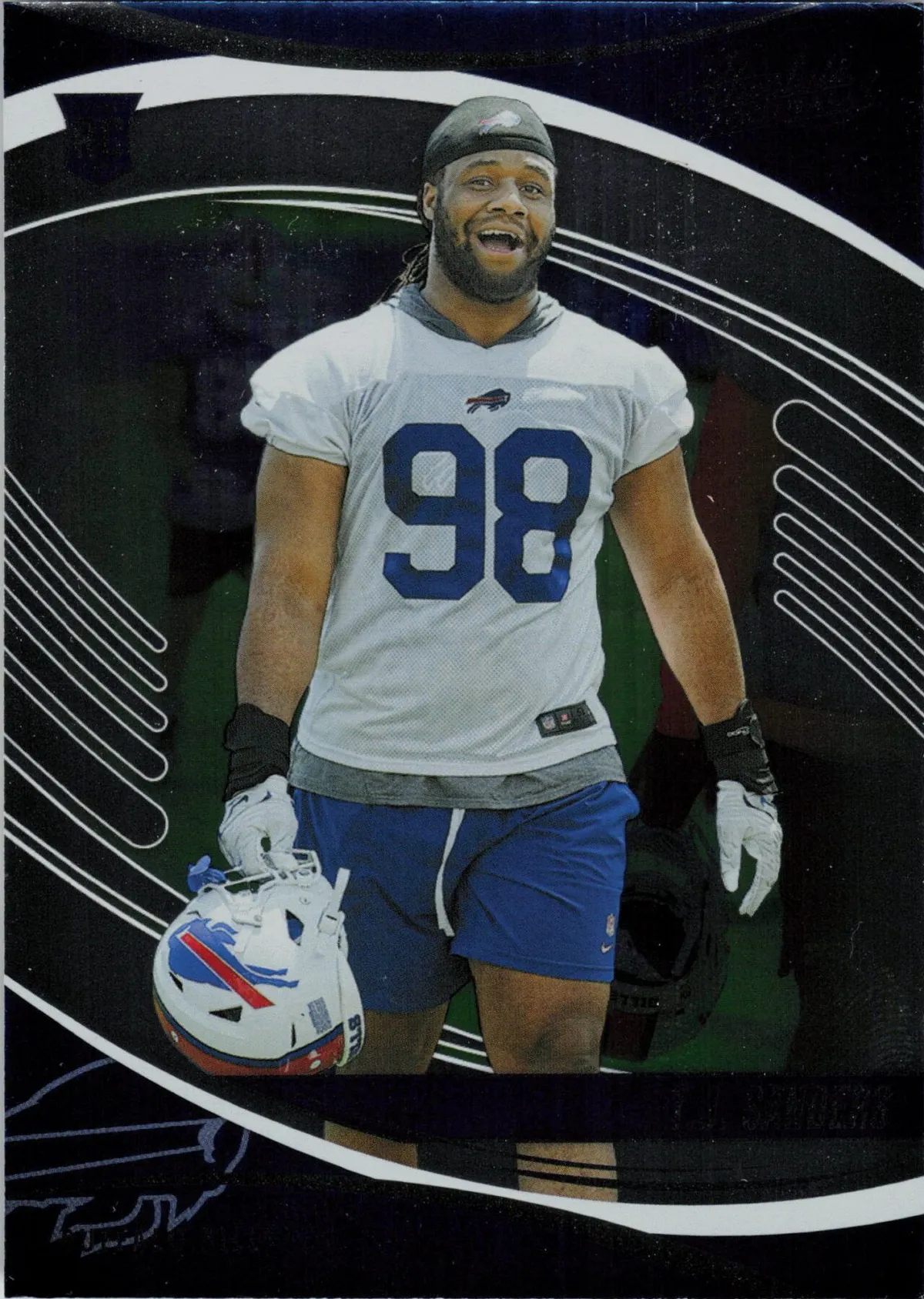 T J Sanders 2025 Panini Absolute