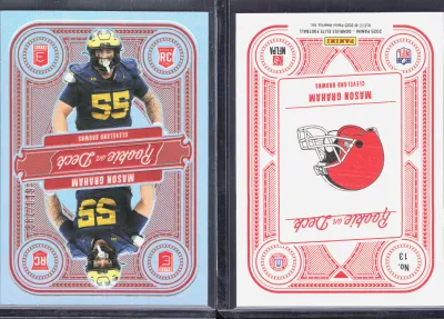 Mason Graham 2025 Panini Donruss Elite