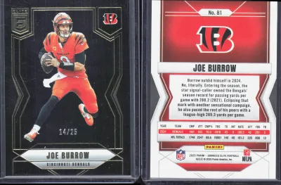 Joe Burrow card