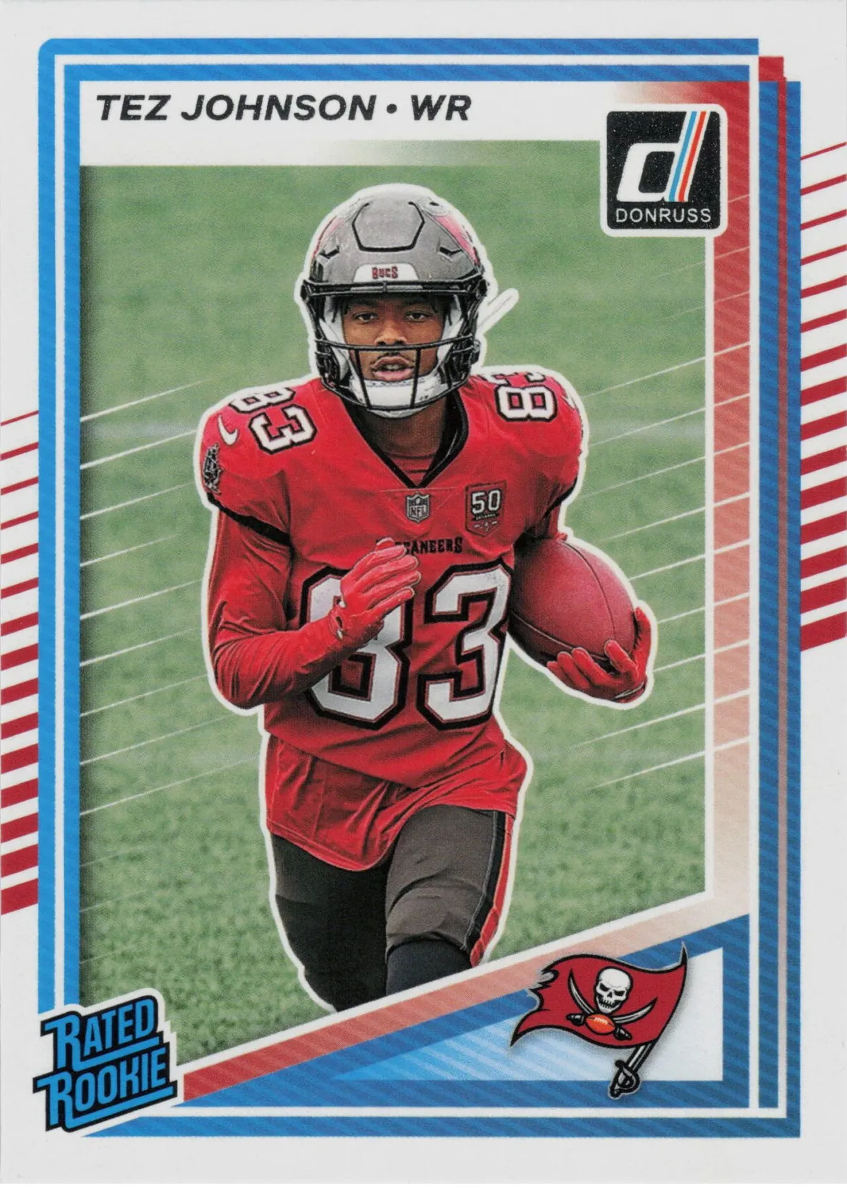 Tez Johnson 2025 Panini Donruss Football