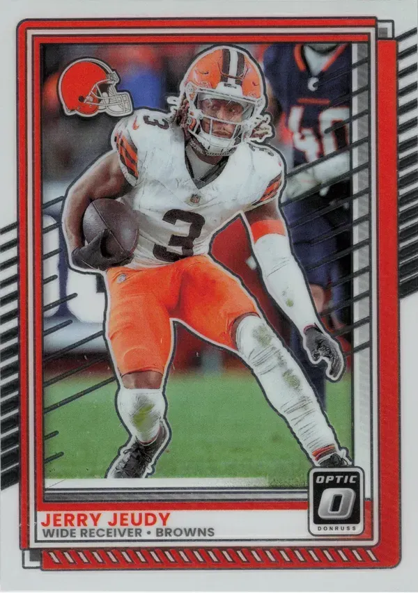 Jerry Jeudy 2025 Panini Donruss Optic