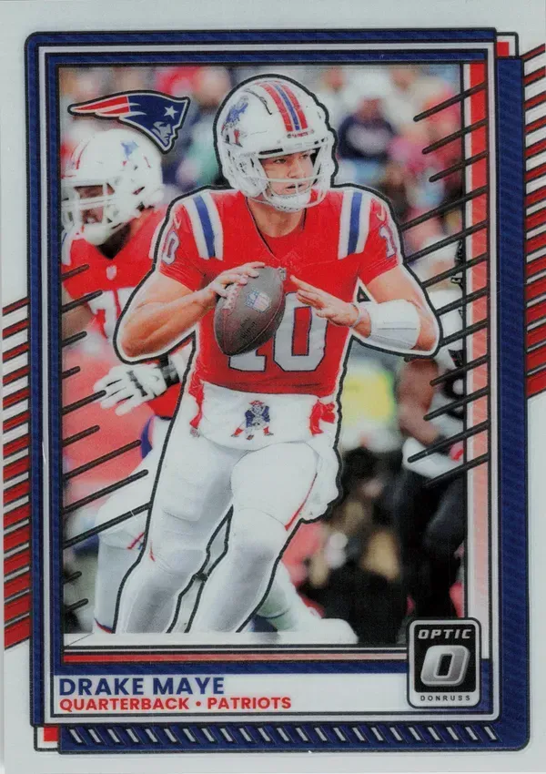 Drake Maye 2025 Panini Donruss Optic