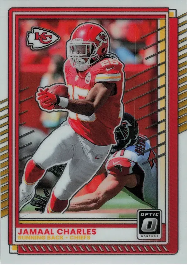 Jamaal Charles 2025 Panini Donruss Optic