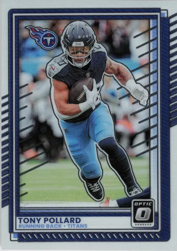Tony Pollard 2025 Panini Donruss Optic