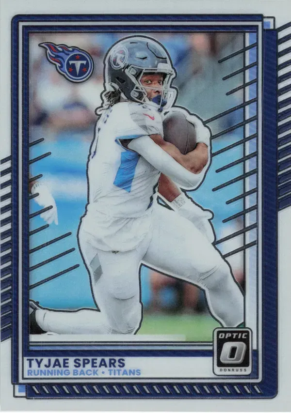 Tyjae Spears 2025 Panini Donruss Optic