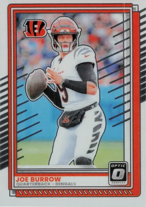Joe Burrow 2025 Panini Donruss Optic
