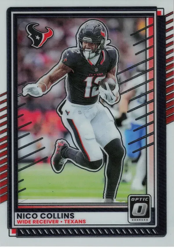 Nico Collins 2025 Panini Donruss Optic