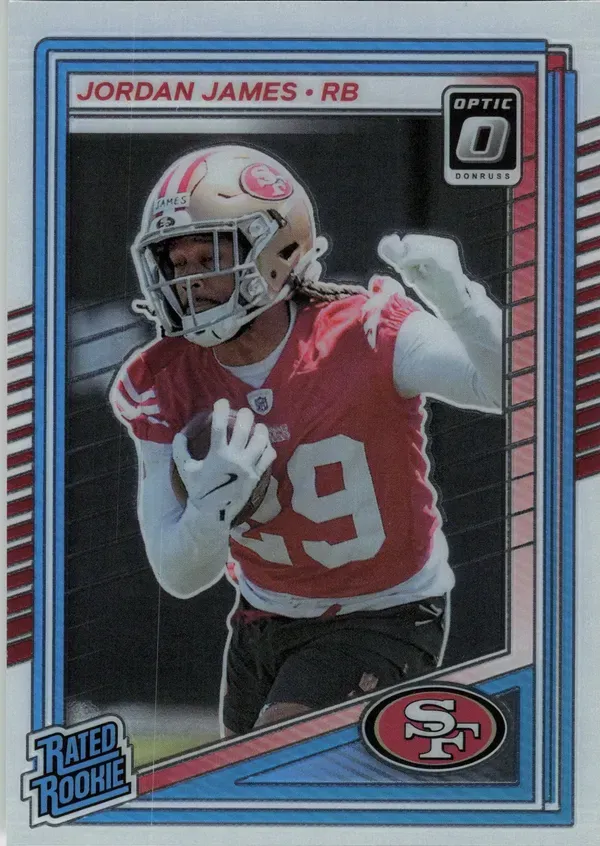 Jordan James 2025 Panini Donruss Optic