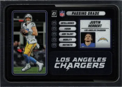 Justin Herbert 2025 Panini Donruss