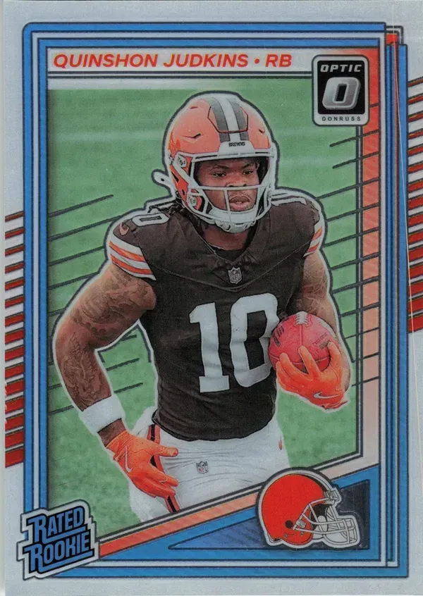 Quinshon Judkins 2025 Panini Donruss Optic
