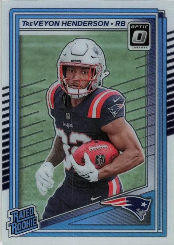 Treveyon Henderson 2025 Panini Donruss Optic