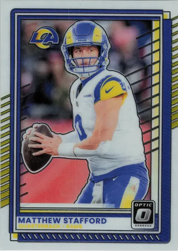 Matthew Stafford 2025 Panini Donruss Optic