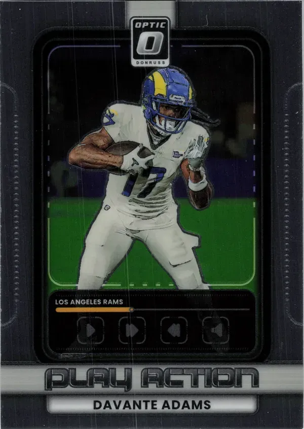 Davante Adams 2025 Panini Donruss Optic