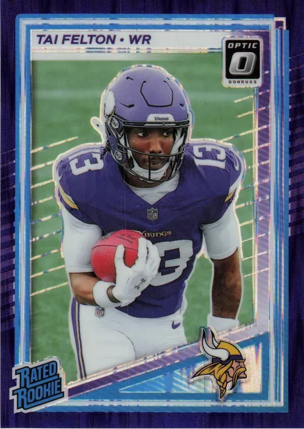 Tai Felton 2025 Panini Donruss Optic