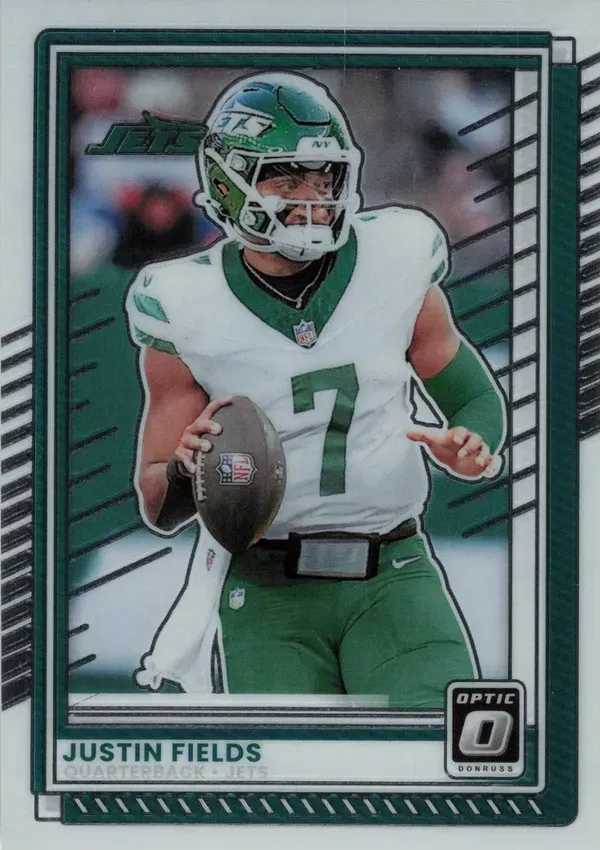 Justin Fields 2025 Panini Donruss Optic