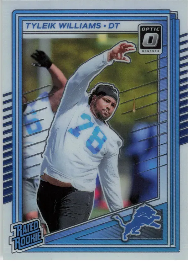 Tyleik Williams 2025 Panini Donruss Optic
