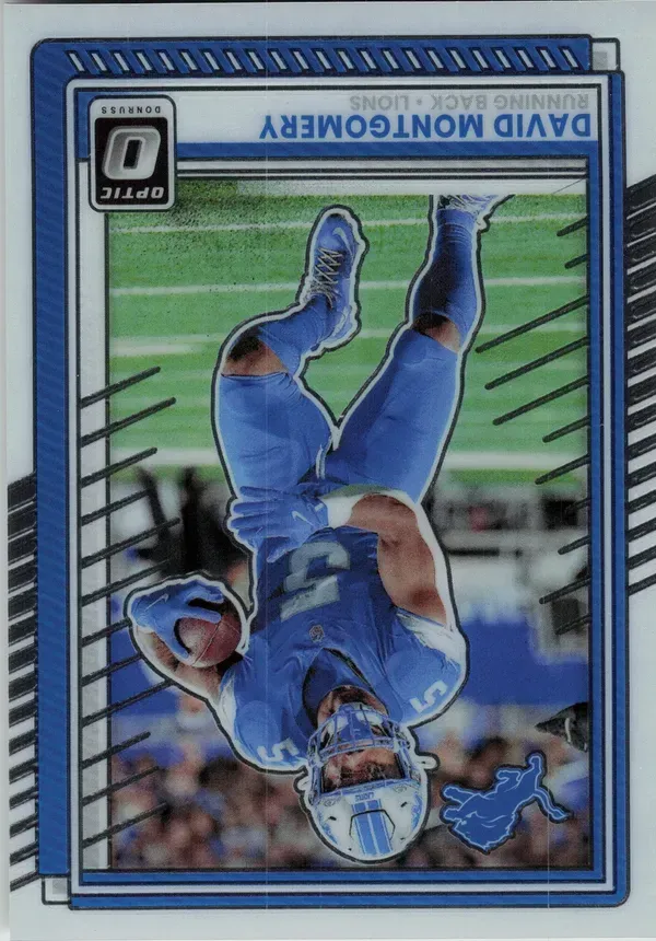 David Montgomery 2025 Panini Donruss Optic