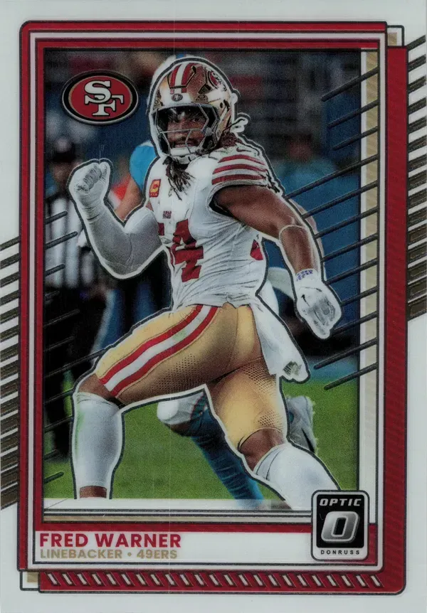 Fred Warner 2025 Panini Donruss Optic