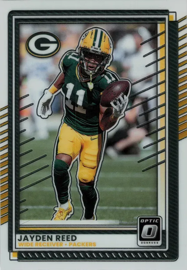 Jayden Reed 2025 Panini Donruss Optic