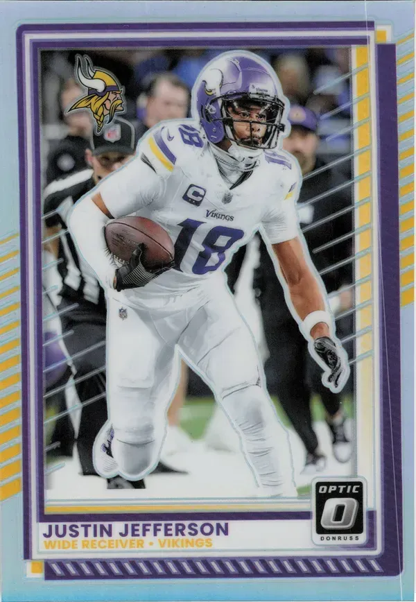 Justin Jefferson 2025 Panini Donruss Optic