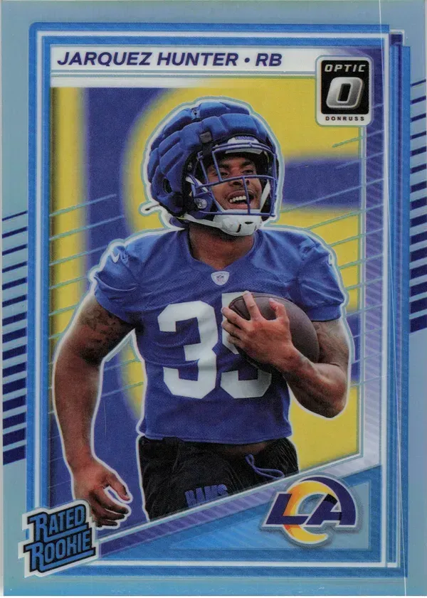Jarquez Hunter 2025 Panini Donruss Optic