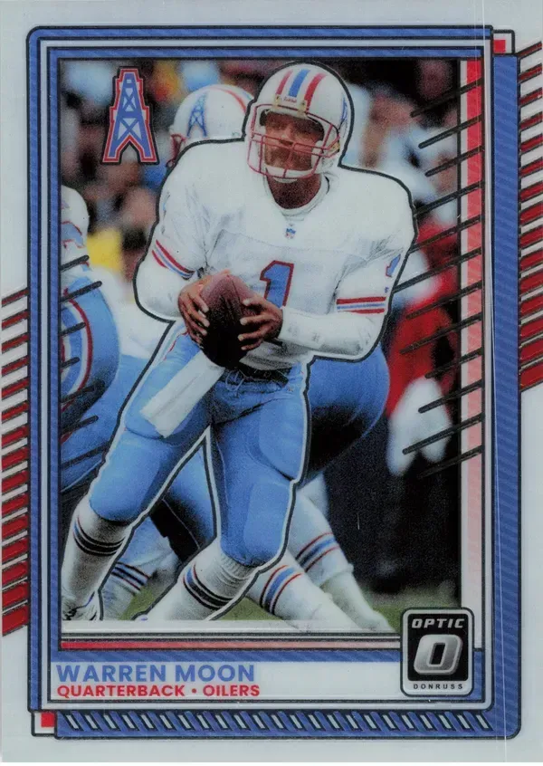 Warren Moon 2025 Panini Donruss Optic