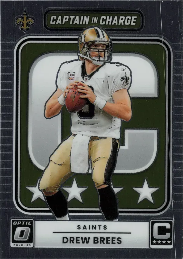 Drew Brees 2025 Panini Donruss Optic
