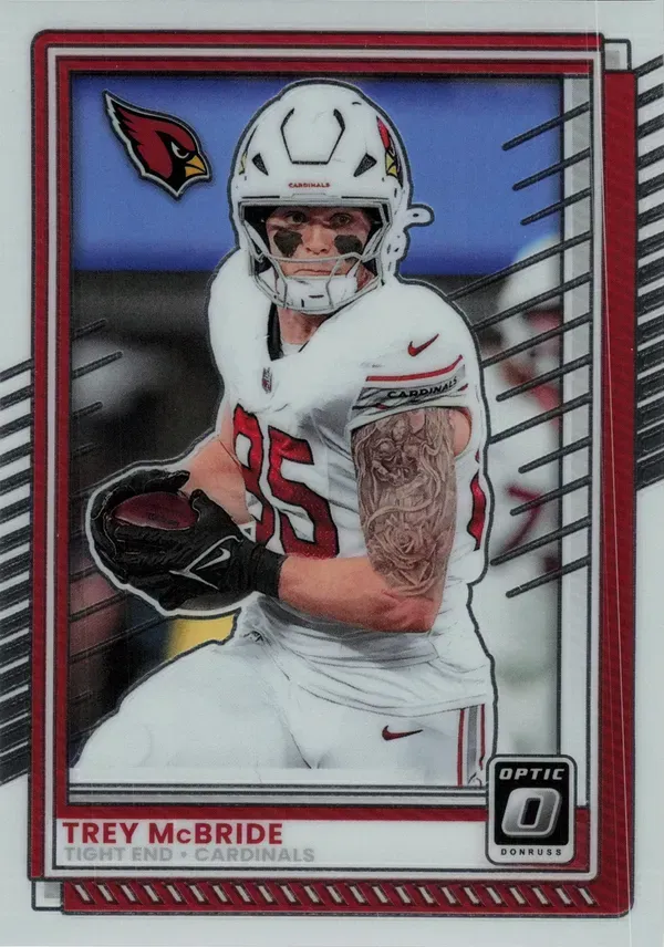 Trey McBride 2025 Panini Donruss Optic