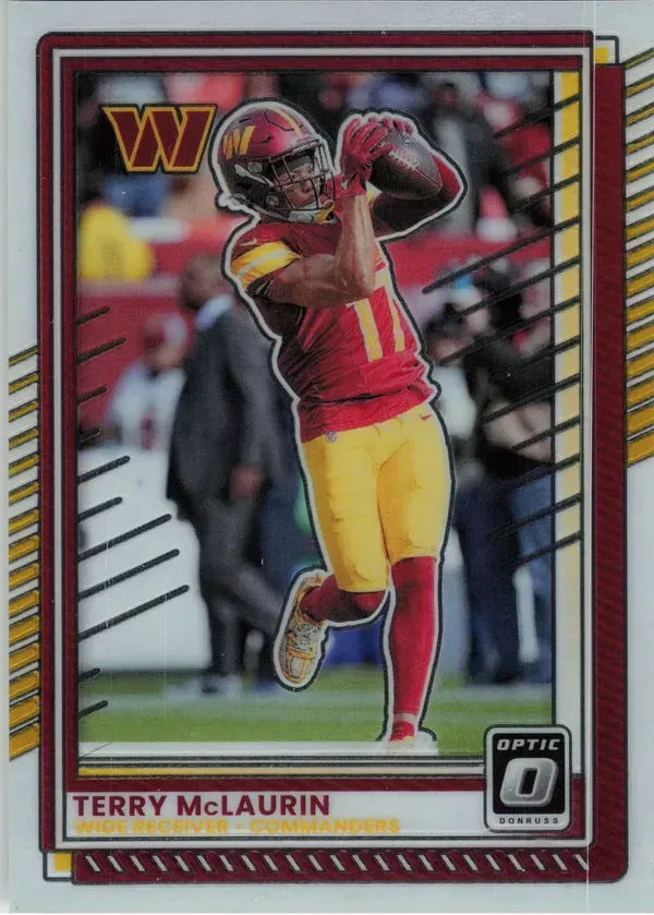 Terry McLaurin 2025 Panini Donruss Optic