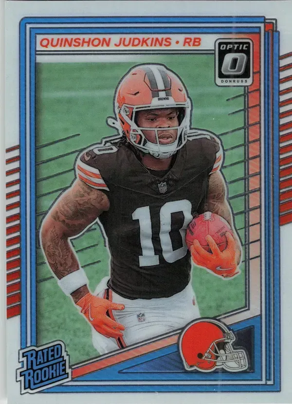 Quinshon Judkins 2025 Panini Donruss Optic